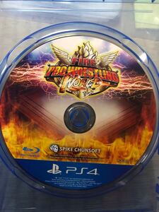 PS4 ファイヤープロレスリング ワールド FIRE PROWRESTLING WORLD ジャケット無しディスクのみ