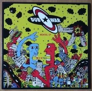 UKレゲエ・ラップ・パンク・メタル DUB WAR-MENTAL EP 12”シングル BLOOD BROTHERS SKINDRED MASS MENTAL? THE ABS BAD SAM 