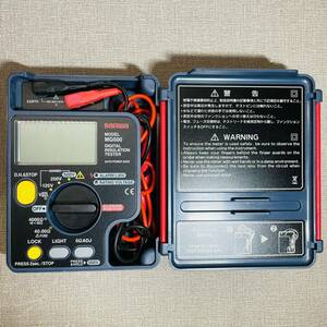 Q6-1）sanwa(三和電気計器) MG500 デジタル絶縁抵抗計 （14）
