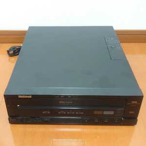 National ナショナル 松下電器 DP-300 VHDプレーヤー VHS ディスク デッキ プレーヤー 本体 映像機器 ジャンク レトロ 当時物 tnp-21x786