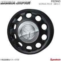 MONZA JAPAN PIEDINO ホイール4本 デリカD：2 MB15S【14×4.5J 4-100 INSET45 セミグロスブラック】_画像1