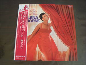 良品　LENA　HORNE/GIVE　THE　LADY　WHAT　SHE　WANTS　リナ・ホーン/ギブ・ザ・レディ・ホワット・シー・ウォンツ