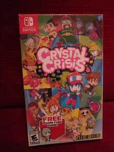 Nintendo Switch ニンテンドースイッチソフト 限定版　Crystal crisis クリスタルクライシス　新品未開封