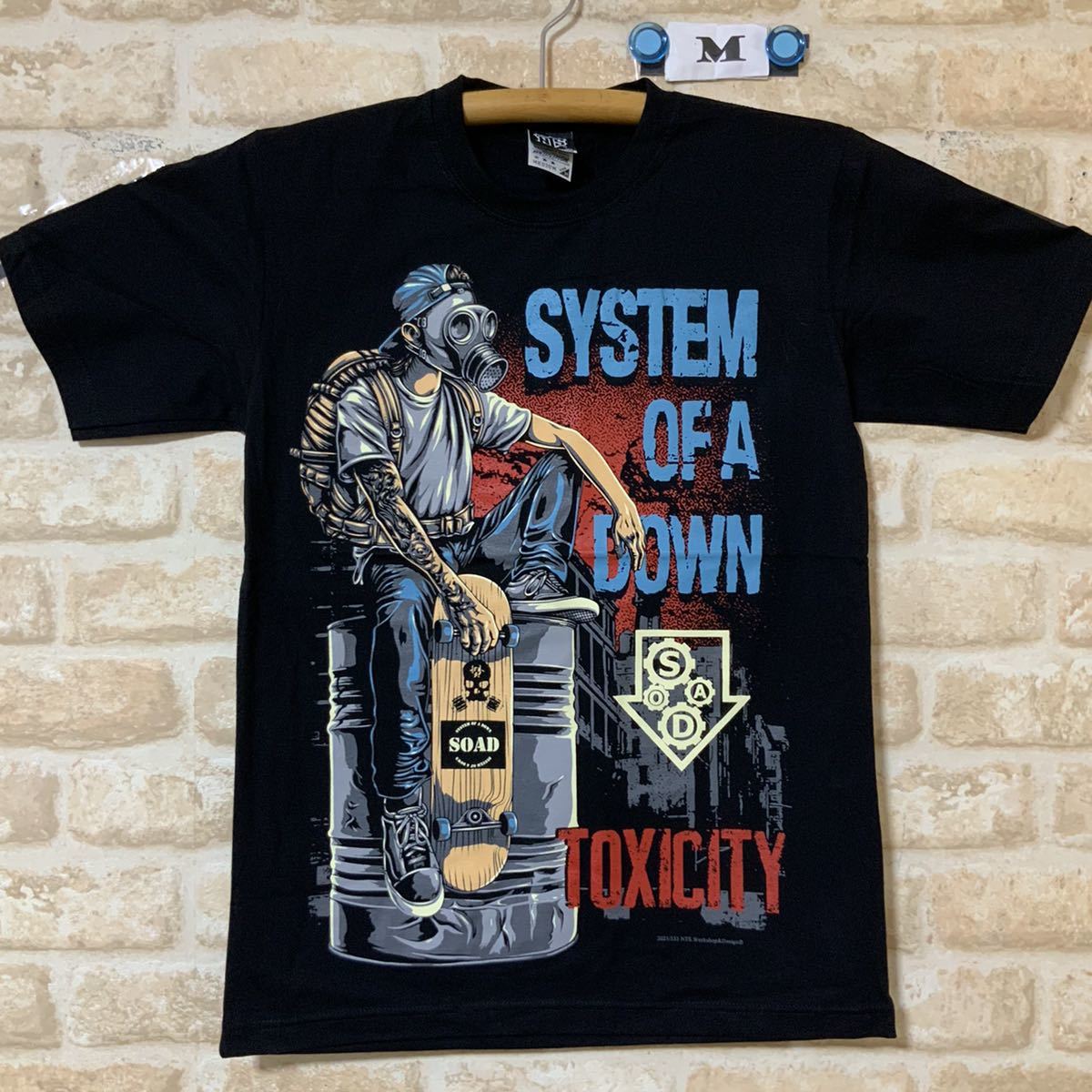 システムオブアダウンsystemofadownビンテージtシャツ XL Tシャツ/カットソー(半袖/袖なし) 販売ファッション