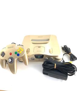 ニンテンドー64 ゴールド コントローラー ドンキーコングセット