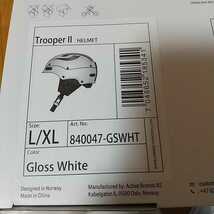 Sweet Protection Trooper II Helmet　L/XL　Gloss WHITE スィートプロテクション　トゥルーパー 2　ヘルメット_画像4