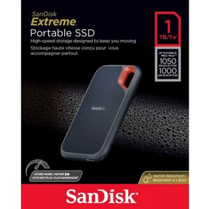 【新品・正規品】SanDisk 外付けSSD 1TB 読出最大1050MB/秒 SDSSDE61-1T00-G25