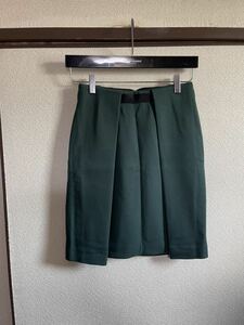 [ beautiful goods ][ letter pack post service plus correspondence ] JOHN LAWRENCE SULLIVAN John Lawrence sali van skirt pants GREEN green green color 