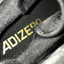 新品未使用 adidas 野球 トレーニングシューズ 25.0cm ブラック 黒 スパイクシューズ メンズ　アディゼロ FY1821 ベースボール_画像6