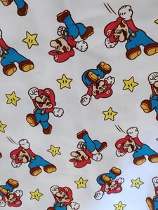 綿100% はキレ マリオ シーチング 生地