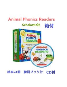 Animal Phonics Readers CD付 箱付 フォニックス 新品