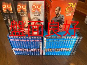 DVD 24 twenty four 盤面良好 シーズン1から6 全144話 送料込み 1話あたり50円以下