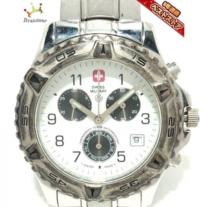 SWISS MILITARY(スイスミリタリー) 腕時計 - メンズ 白×黒×マルチ
