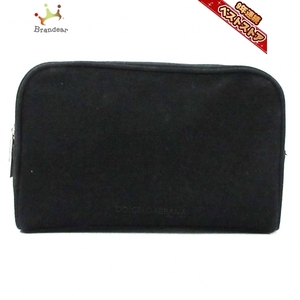 DOLCE & GABBANA-Canvas Black the one Pouch Dolce & Gabbana, Clothing Accessories, Others