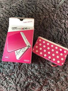 ニンテンドー3DS LL ピンク×ホワイト