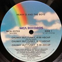 12inch HEAVY D AND THE BOYZ / CHUNKY BUT FUNKY_画像7