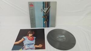 LP 帯付 重戦機エルガイム BGM集Vol.1 サンライズ 富野由悠季 レコード チラシ ポスター付き