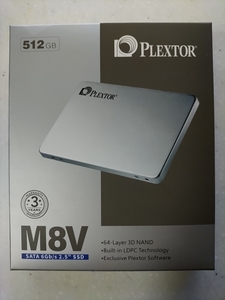 [新品未開封] PLEXTOR製 PX-512M8VC 512GB SSD SATA