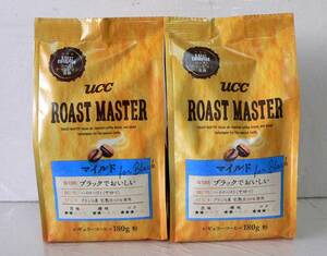 ★ コーヒー 豆 / UCC ROAST MASTER 180g×2個 ★ 