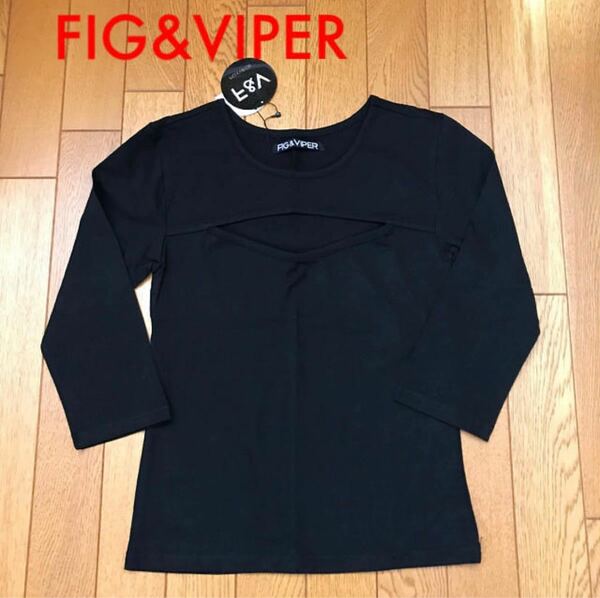 FIG&VIPER 胸あき カットソー 新品
