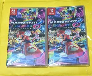 マリオカート8 2枚 新品未開封シュリンク付き Nintendo Switch ニンテンドースイッチ