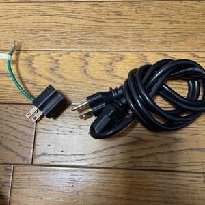 3PIN ACケーブル ps3 pc 3PINアダプター付き