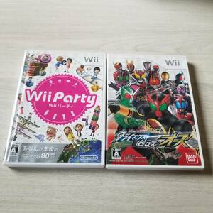 ☆Wii　仮面ライダー クライマックスヒーローズ オーズ　Wii パーティー 　同梱可☆