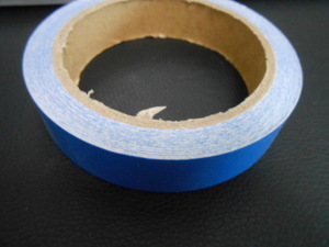 青 ブルー ラインテープ ２０～２１ｍｍ バイク 車のアクセント　ジャンク品