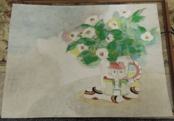 [Beautiful item] Watercolor painting of Italian vase by Hiromi Tominaga (Hiromi.T), Painting, watercolor, Still life