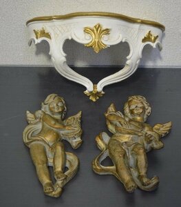  ornament relief West ornament wall equipment ornament Europe European style objet d'art wall deco wall decoration interior ornament small articles miscellaneous goods Angel angel (.1116YO)