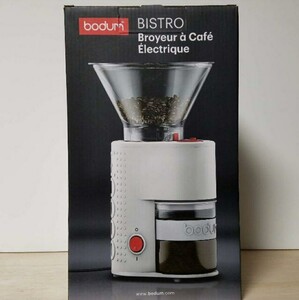 ボダム ビストロ コーヒーミル グラインダー BODUM ホワイト 10903