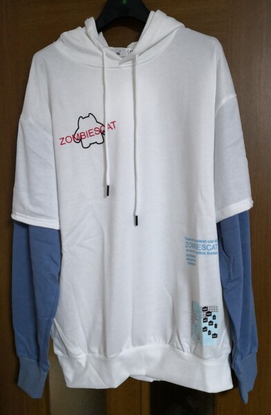 プルオーバースウェットパーカー ホワイト 2XL(日本サイズLL)