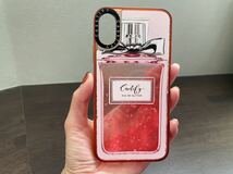 中古 CASETiFY ケースティファイ iPhone X/Xs 蓄光 ピンク_画像1