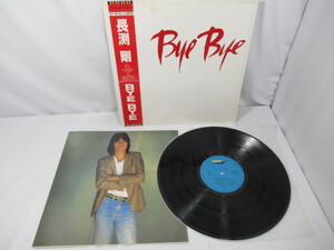 KN3423/レコード/LP盤/BYE BYE/帯付き/長渕剛/ETP-90115/現状渡し/中古品/