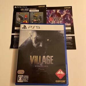 バイオハザード ヴィレッジ Zバージョン バイオハザード8 PS5 BIOHAZARD 説明書付き