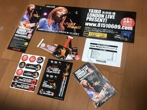 超レア!矢井田瞳 maxell 非売品 キャンペーン 広告 フルセット ロンドンライブ ヤイコ CD DVD