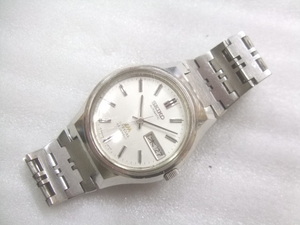 1974年モデルセイコーロードマチックスペシャル23石腕時計純正SSベルト付き　S386
