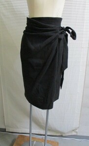  Anne Klein made in Japan wool LAP skirt size 9