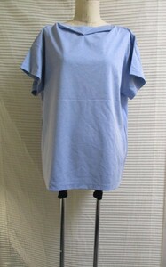 nitca nitca made in Japan cut and sewn tops blouse blue 