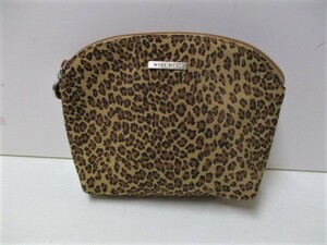  Nine West NINE WEST animal leopard print pouch 