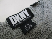 DKNY　ウールニットトップス　グレー_画像2