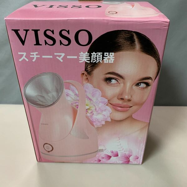 か2 VISSO スチーマー　美顔器　フェイススチーマー　潤い　乾燥対策　V-588 現状品