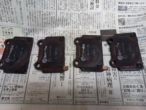 ランサーエボリューションCZ4Aブレンボ製リヤブレーキパッド