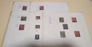 オーストラリア使用済み切手１９４０年代発行１２枚　長期保管品　