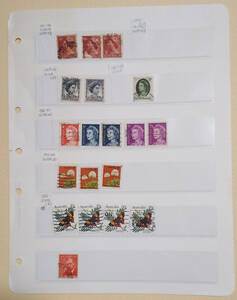 オーストラリア使用済み切手１９枚　長期保管品　