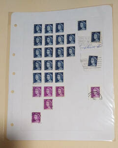  Australia used . stamp 26 sheets long-term keeping goods 