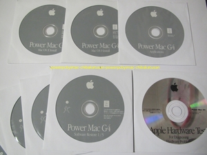 即決 PowerMac G4 QuickSilver 後期型 2002年 OS10.1.2+OS9.2.2+AHT ９枚組