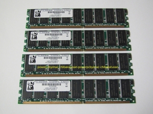 即決 G4 G5 PC3200 DDR400 ECC 1GB x 4 4GB 184pin 動作確認済 その３
