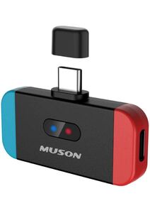【新品 未開封】MUSON (ムソン) Bluetooth トランスミッター レシーバー ワイヤレスイヤホン Switch PS4