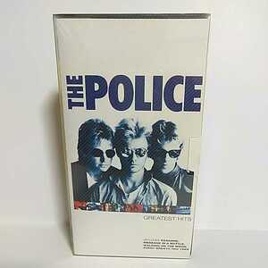 VHS ミュージックビデオテープ、ポリス、THE POLICE GREATEST Hits、歌詞付き